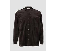 Overshirt aus diagonalem Feincord 3XL braun 2176914.8949.3XL
