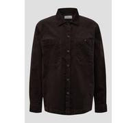 Overshirt aus diagonalem Feincord XXL braun 2172391.8949.XXL