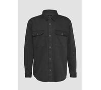 Overshirt aus gewaschenem Twill L blau 2164590.5920.L