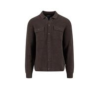 Fynch-Hatton Strickjacke Merino-Cashmere Dunkelbraun XXL