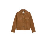 Overshirt, boxy shape, modern shirt details WARM BROWN 34 WARM BROWN