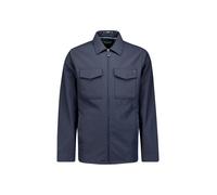 No Excess Travel Regular Fit Hemdjacke dunkelblau, Einfarbig