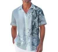 Overshirt Herren Herren Shirt Langarm Hemd Sommer Weisse Hemden Hemd beige Herren karohemd Herren Kurzarm atmungsaktive Shirts Herren schwarzes Hemd Herren Kurzarm stehkragenhemd Herren