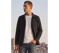 Kurzjacke STREET ONE MEN, Herren, Gr. XXL (46), schwarz (schwarz anthrazit melange), Stoff, Außenmaterial: 77% Polyester, 23% Viskose. Innenmaterial: 66% Polyester, 30% Viskose, 4% Elasthan, meliert,