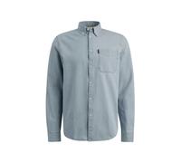 PME Legend Regular Fit Freizeithemd mit Brusttasche und Label-Detail in Jeansblau, Größe XXXL