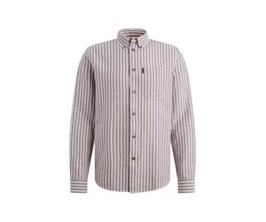 OversighterYd Ctn/Linen Dobby Stripe Violett XL
