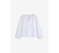 Oversize-Bluse aus Musselin 40