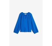 Oversize-Bluse aus Musselin 46