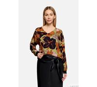 Cartoon Oversize-Bluse Damen braun, 34
