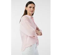 Oversize-Hemdbluse mit Raffungsdetails pink 36