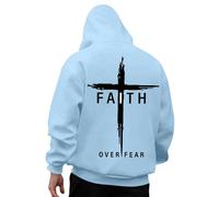 Oversize Hoodie Herren mit Rückenprint Buchstaben Aufdruck Kapuzenpullover Harajuku Sweatshirts Langarmshirt Männer Langarm Pullover Freizeit Teenager Jungen Sweatshirt Basic Übergangsjacke Streetwear