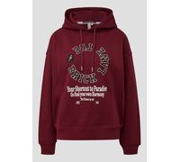 Oversize Hoodie mit Fronprint M rot 2172086.39D0.M