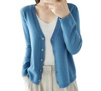 oversize kurze strickjacke damen Strickjacke Winter Warm Strickmantel Dünne Lang Longstrickjacke Weich Grobmaschig Kapuzenjacke V Ausschnitt Moderne Sweater Offene dünne fleecejacke damen rosa