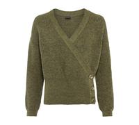 Oversize Pullover in Wickeloptik 32/34 (XS)