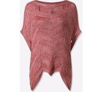 Strickpullover HEINE "Pullover", Damen, Gr. 40/42, rosa (koralle), 80% Viskose, 20% metallisierte Fasern, unifarben, Pullover Strickpullover (32018763-40) koralle