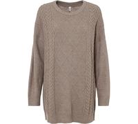 Oversize-Pullover mit Zopfmuster 40/42 (M)