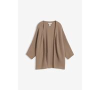 Oversize Ripp-Strickjacke aus Viskose-Mix 40/42 (M)