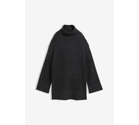 Oversize-Rollkragenpullover aus Baumwoll-Mix 56/58 (3XL)