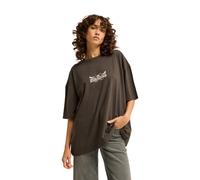 Oversize-Shirt BILLABONG "Tropical Filmore", Damen, Gr. L, off schwarz, Obermaterial: 100% Baumwolle., Shirts (21517001-L) off schwarz
