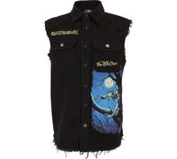 Brandit Iron Maiden Vintage Sleeveless FOTD Shirt Männer in Gr. 5XL in Schwarz