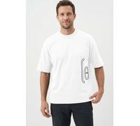 Oversize-Shirt CMP, Herren, Gr. XXL, bianco, Obermaterial: 100% Baumwolle, Shirts, Oversize-Schnitt, sportlicher Stil, für Sport- und Outdoormode (99302754-XXL) bianco