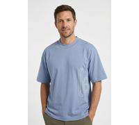Oversize-Shirt CMP, Herren, Gr. XXL, copen blau, Obermaterial: 100% Baumwolle, Shirts, Oversize-Schnitt, sportlicher Stil, für Sport- und Outdoormode (77375617-XXL) copen blau