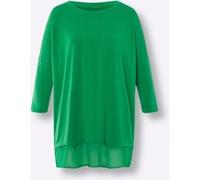 Oversize-Shirt grasgrün 40/42