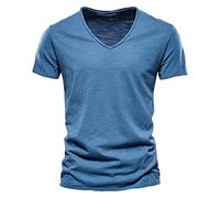 Oversize Shirt Herren Kurzärmliges O-Ausschnitt T-Shirt Lustig Lockere Sport Oberteile Gepunktetes Lässig Sommershirts Teenager Tunika Tops Sportlich Bluse Tee