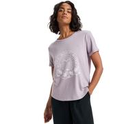 Oversize-Shirt ROXY "Oceanwave Regular Slub", Damen, Gr. XL, nirvana, 60% Baumwolle, 40% Polyester, Shirts (62146430-XL) nirvana