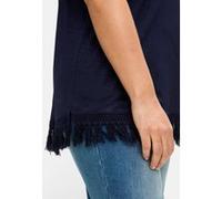 Oversize-Shirt tiefblau 56/58