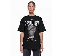 Oversize-Shirt TRUEPRODIGY "Jamie F Logo Print Oversized Rundhals", Damen, Gr. L, schwarz, Obermaterial: 100% Baumwolle CO., Rundhals, Shirts (39070868-L) schwarz
