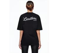 Oversize-Shirt TRUEPRODIGY "Kai F diverse Logo Prints Oversized Rundhals", Damen, Gr. M, schwarz, Obermaterial: 100% Baumwolle CO., Rundhals, Shirts (79226867-M) schwarz
