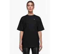 Oversize-Shirt TRUEPRODIGY "Nika F Logo Stickeri Oversized Rundhals", Damen, Gr. S, schwarz, Obermaterial: 100% Baumwolle CO., Rundhals, Shirts (40740806-S) schwarz