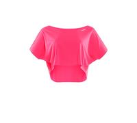 WINSHAPE Damen Functional Light Cropped Dance-top Dt104 T-Shirt, Neon-pink, XS EU