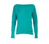 WINSHAPE Damen Freizeit Sport Dance Fitness Ws2 Longsleeve, Ocean-green, XS EU
