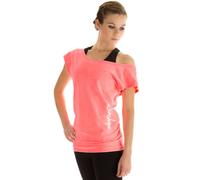 WINSHAPE Damen Dance-Shirt WTR12 (WTR12) M neon coral