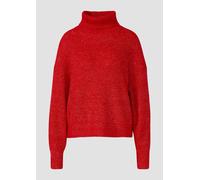 Oversize-Strickpullover mit weiten Ärmeln und Rollkragen 46 rot 2170821.3384.46