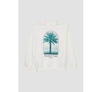 Oversize-Sweatshirt mit Frontprint 104/110 creme 2167285.0210.104_110