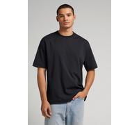Oversize-t-shirt Aus 100 % Baumwolle Schwarz L