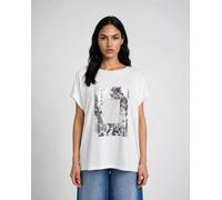 OVERSIZE T-SHIRT FOIL PRINT M