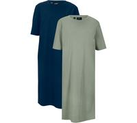 Oversize-T-Shirtkleid aus reiner Baumwolle (2er Pack) 44/46 (L)