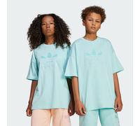 Oversize Trefoil T-Shirt Semi Flash Aqua 152