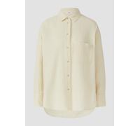 s.Oliver Oversized Bluse aus Musselin helles beige L