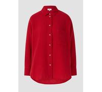 Oversized Bluse aus Musselin L rot 2171188.3533.L