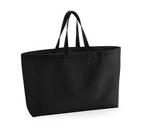 Westford Mill Oversized Canvas Bag W696 black 56 x 41 x 16 cm