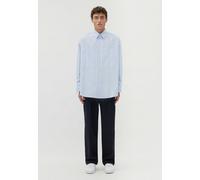 Oversized Casual Hemd Streifen Blau L (01.743420-0012-L)