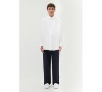 Oversized Casual Hemd Uni Weiß M (01.743400-0001-M)