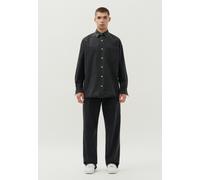 Oversized Denimhemd Uni Schwarz XXL (01.745770-0039-XXL)