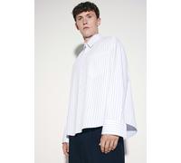 Oversized Fashion-Hemd Gestreift Blau XXL (01.852448-0013-XXL)