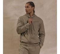 Oversized Jacke mit Raglanärmeln, langem Ärmel, hoher Kapuze und durchgehendem Reißverschluss, nur Oberteil für Herbst/Winter